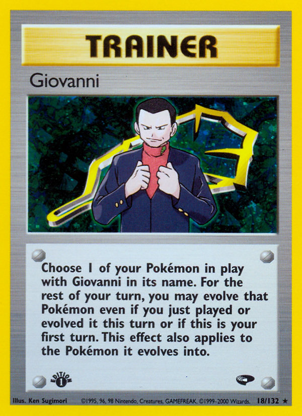 Giovanni 018/132 Rare Holo