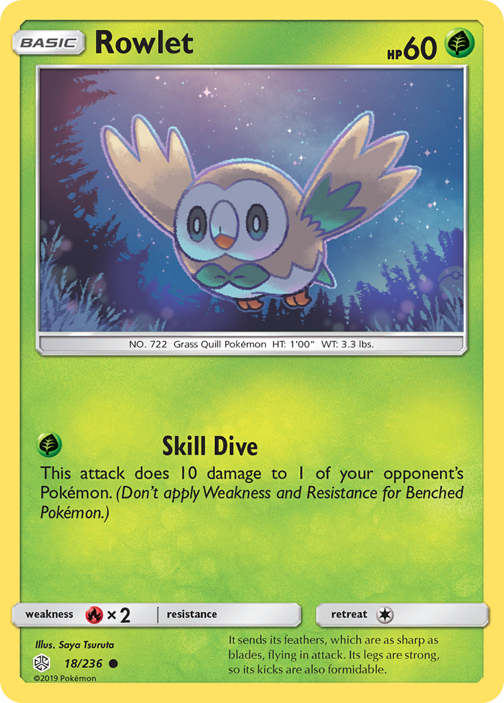Rowlet 018/272 Common