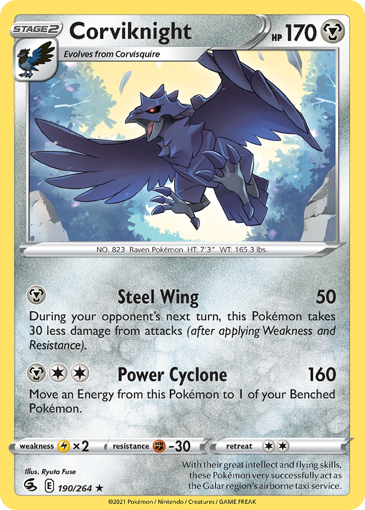 Corviknight 190/284 Rare