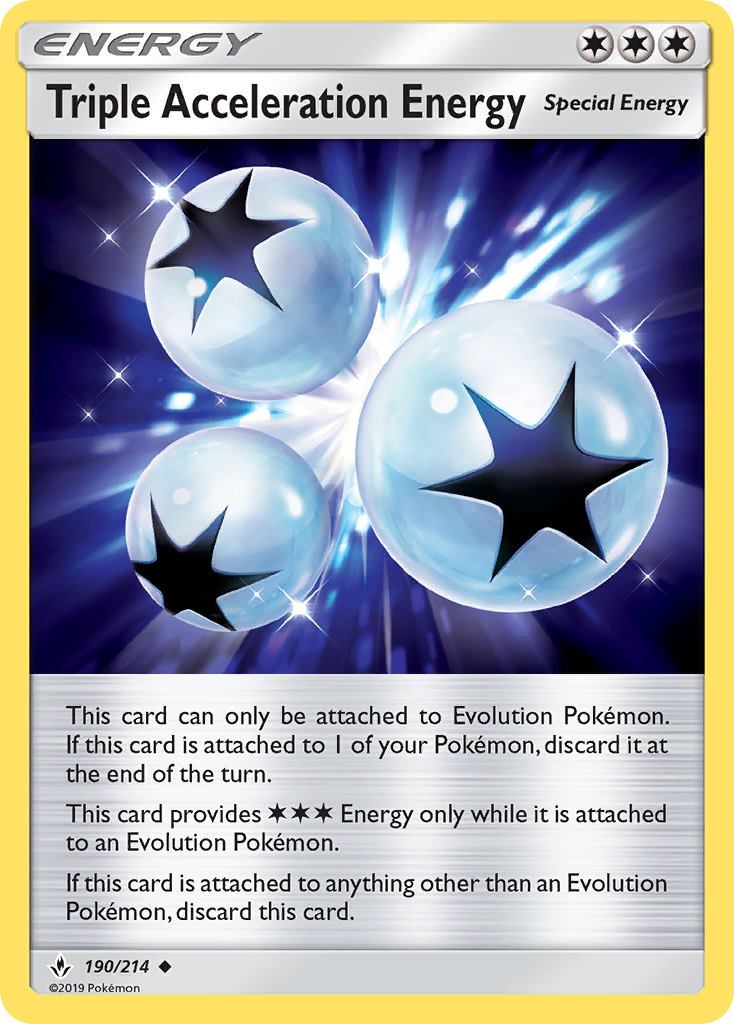 Triple Acceleration Energy 190/234 Uncommon