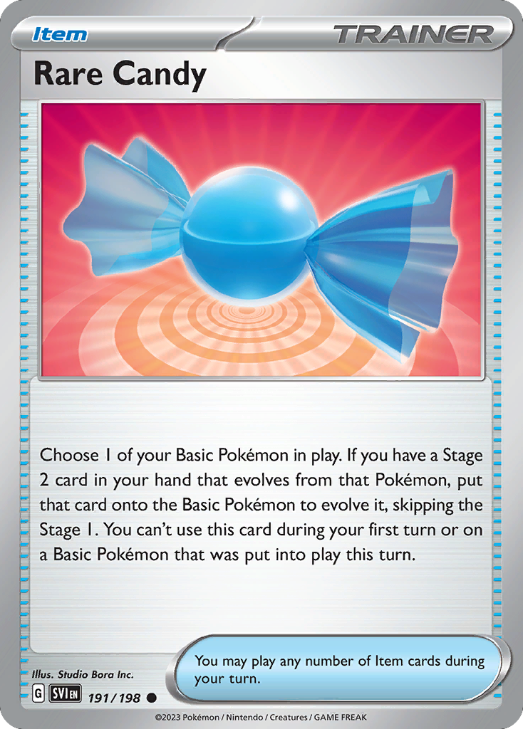 Rare Candy 191/258 Common