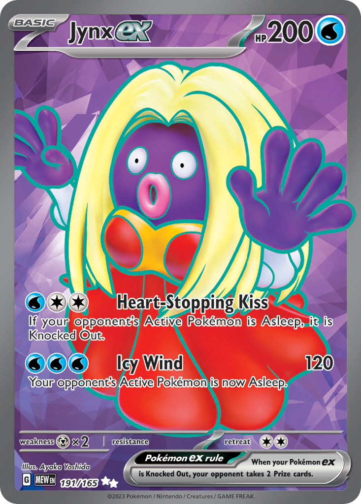 Jynx ex 191/207 Ultra Rare