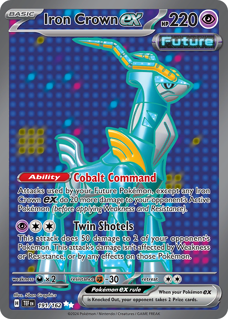 Iron Crown ex 191/218 Ultra Rare