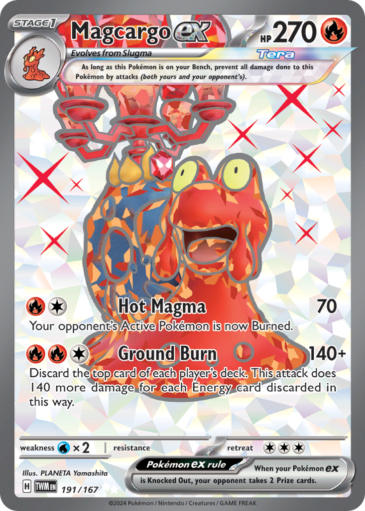 Magcargo ex 191/226 Ultra Rare