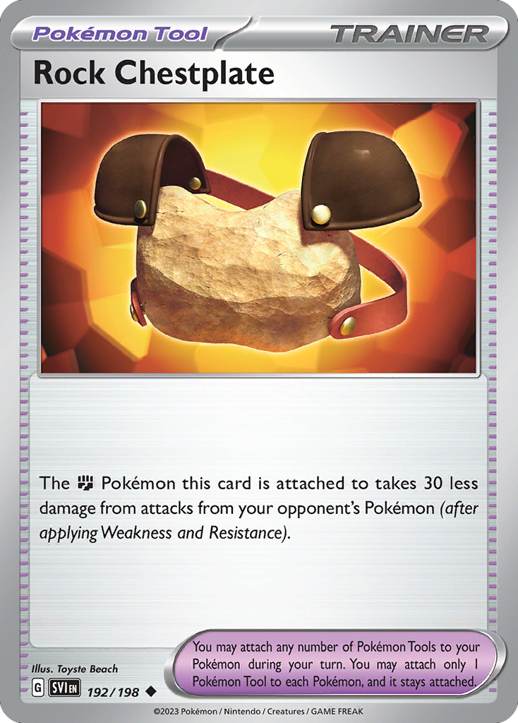 Rock Chestplate 192/258 Uncommon