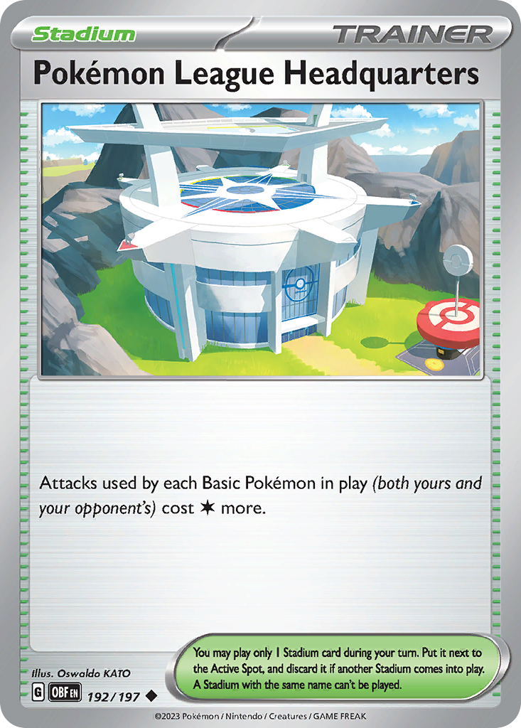 Pokémon League Headquarters 192/230 Uncommon