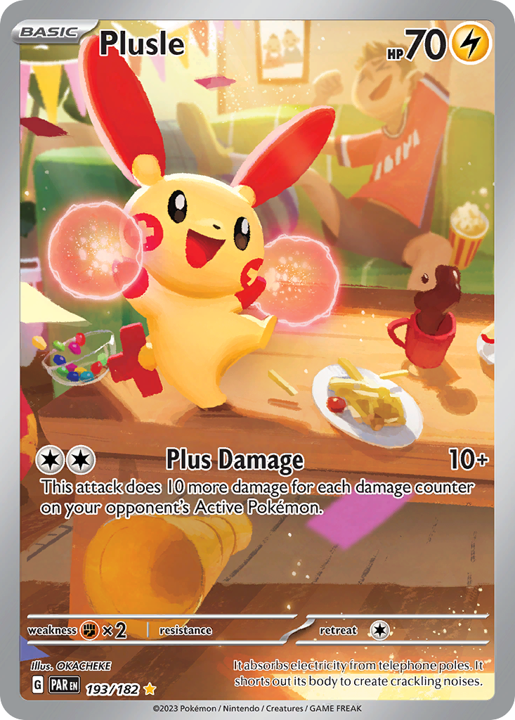 Plusle 193/266 Illustration Rare