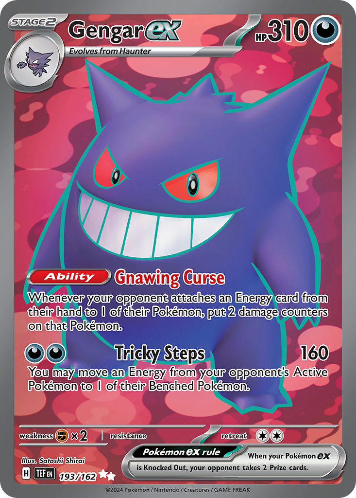 Gengar ex 193/218 Ultra Rare