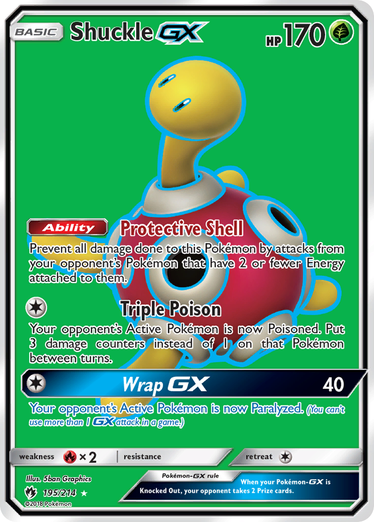 Shuckle-GX 195/240 Rare Ultra