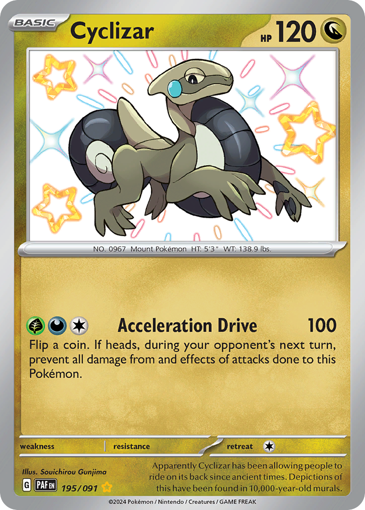 Cyclizar 195/245 Shiny Rare