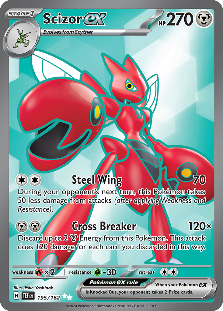 Scizor ex 195/218 Ultra Rare