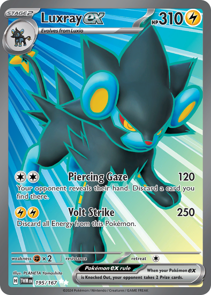 Luxray ex 195/226 Ultra Rare