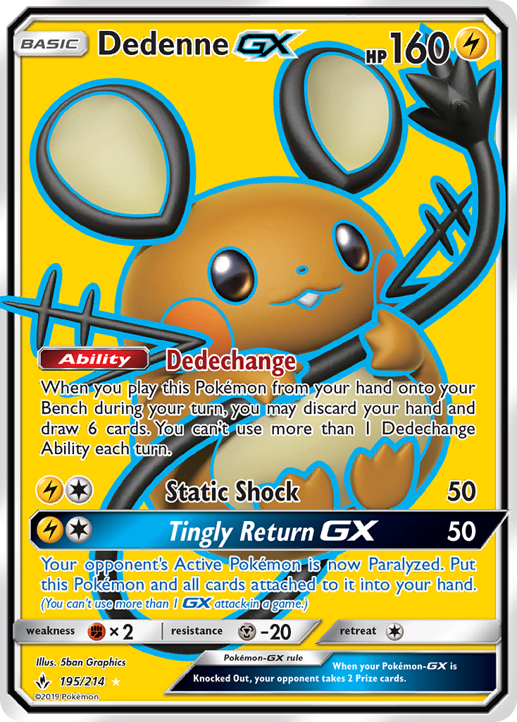 Dedenne-GX 195/234 Rare Ultra