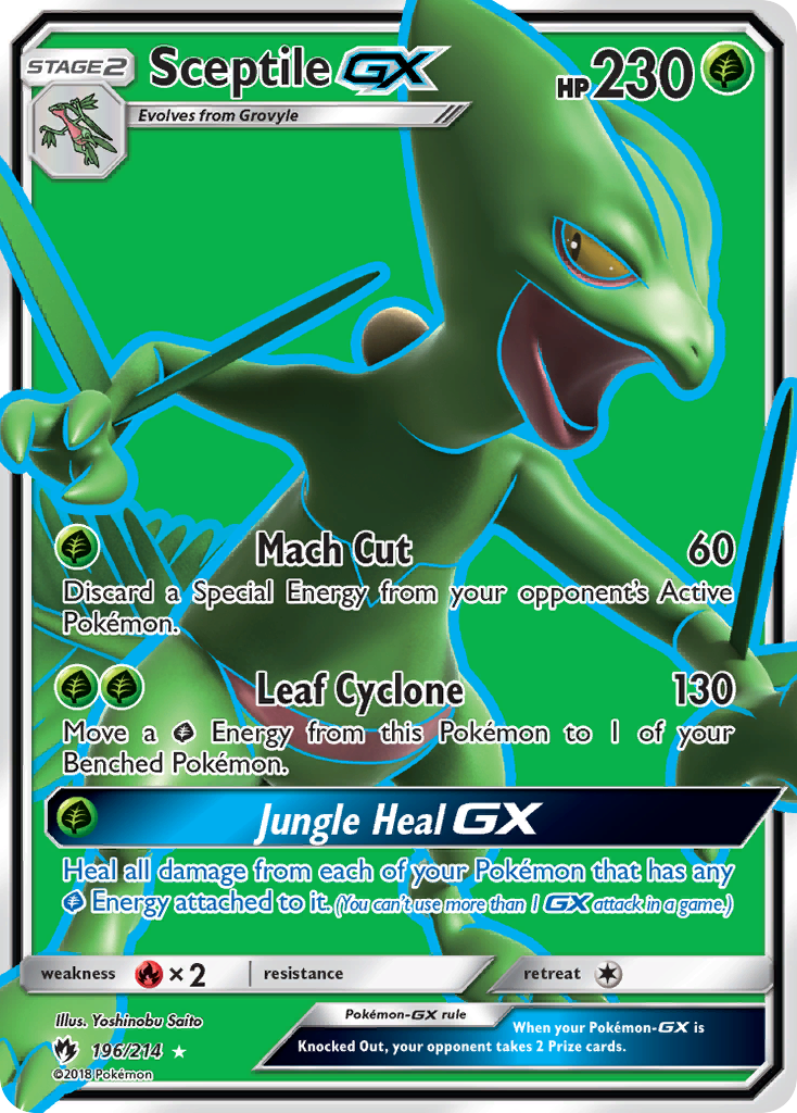 Sceptile-GX 196/240 Rare Ultra