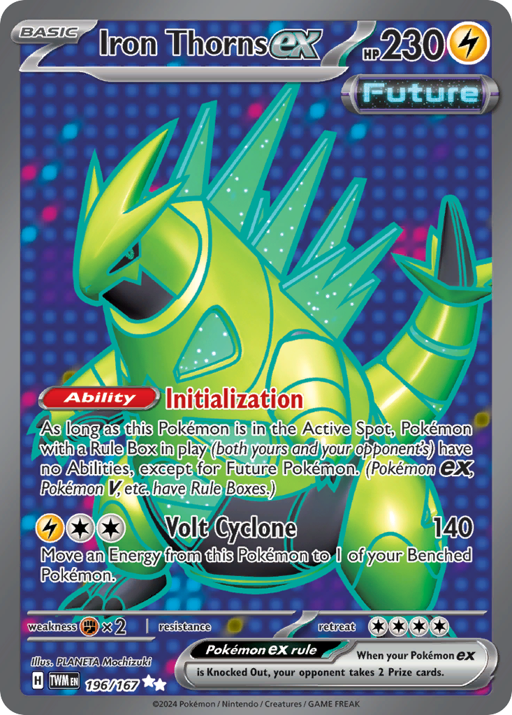 Iron Thorns ex 196/226 Ultra Rare