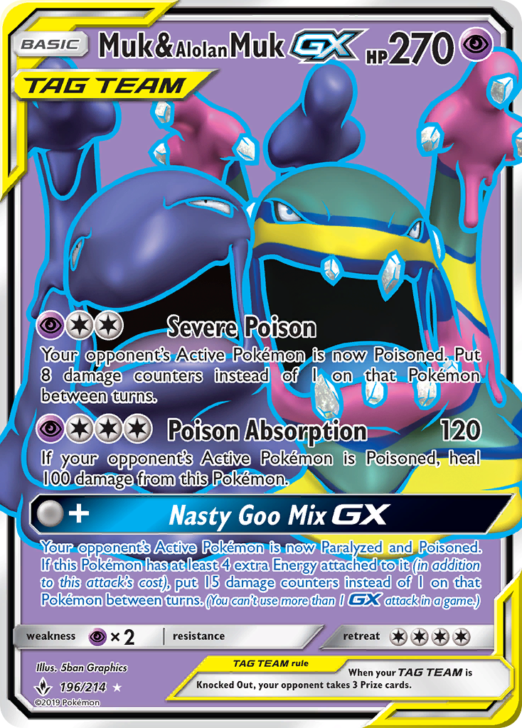 Muk & Alolan Muk-GX 196/234 Rare Ultra