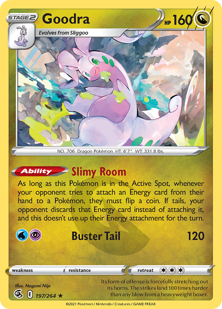 Goodra 197/284 Rare