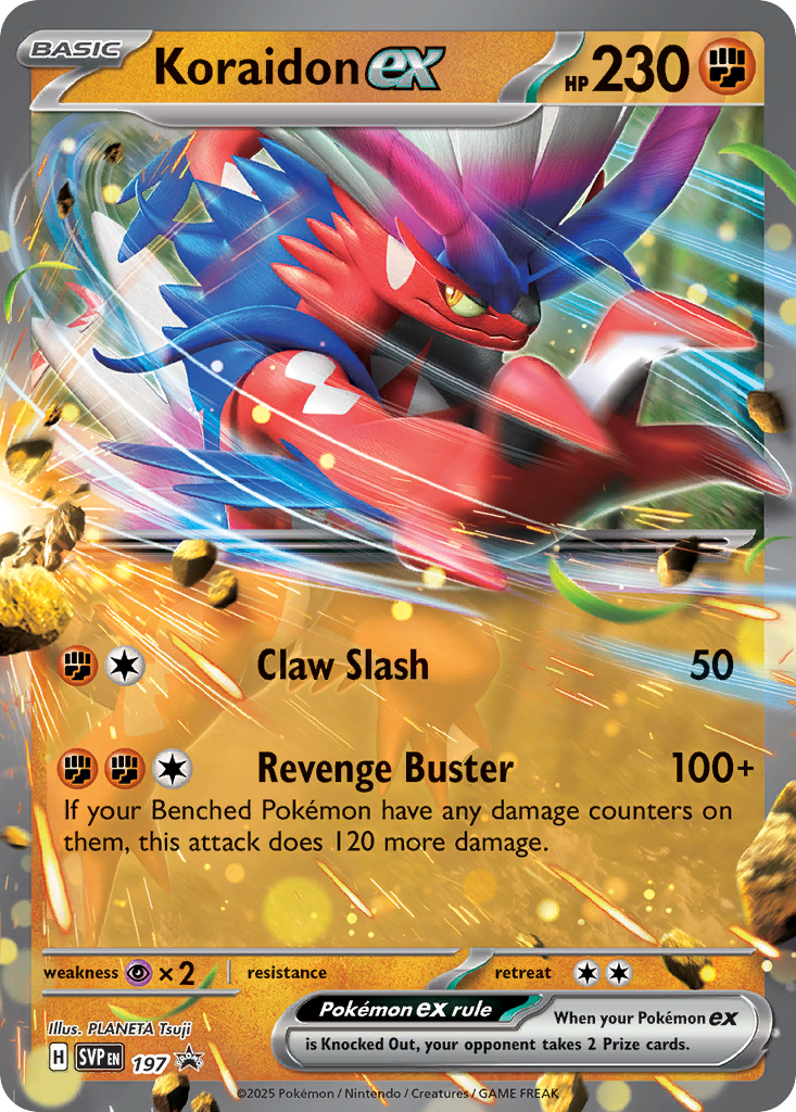 Koraidon ex 197/148 Promo