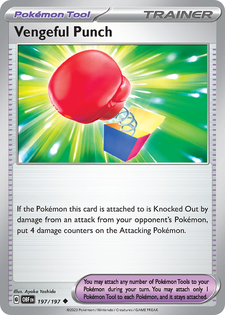 Vengeful Punch 197/230 Uncommon