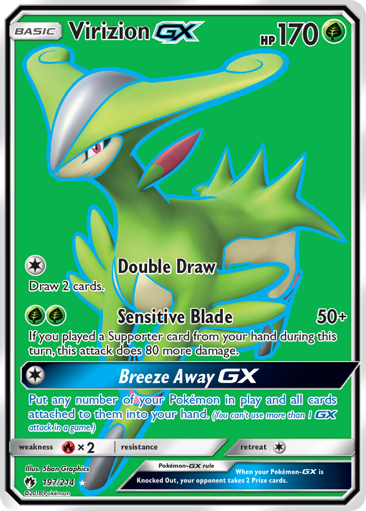 Virizion-GX 197/240 Rare Ultra