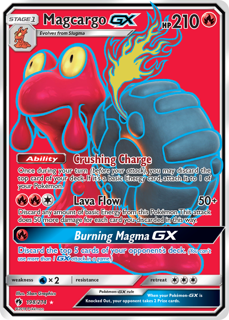 Magcargo-GX 198/240 Rare Ultra