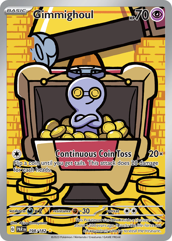 Gimmighoul 198/266 Illustration Rare