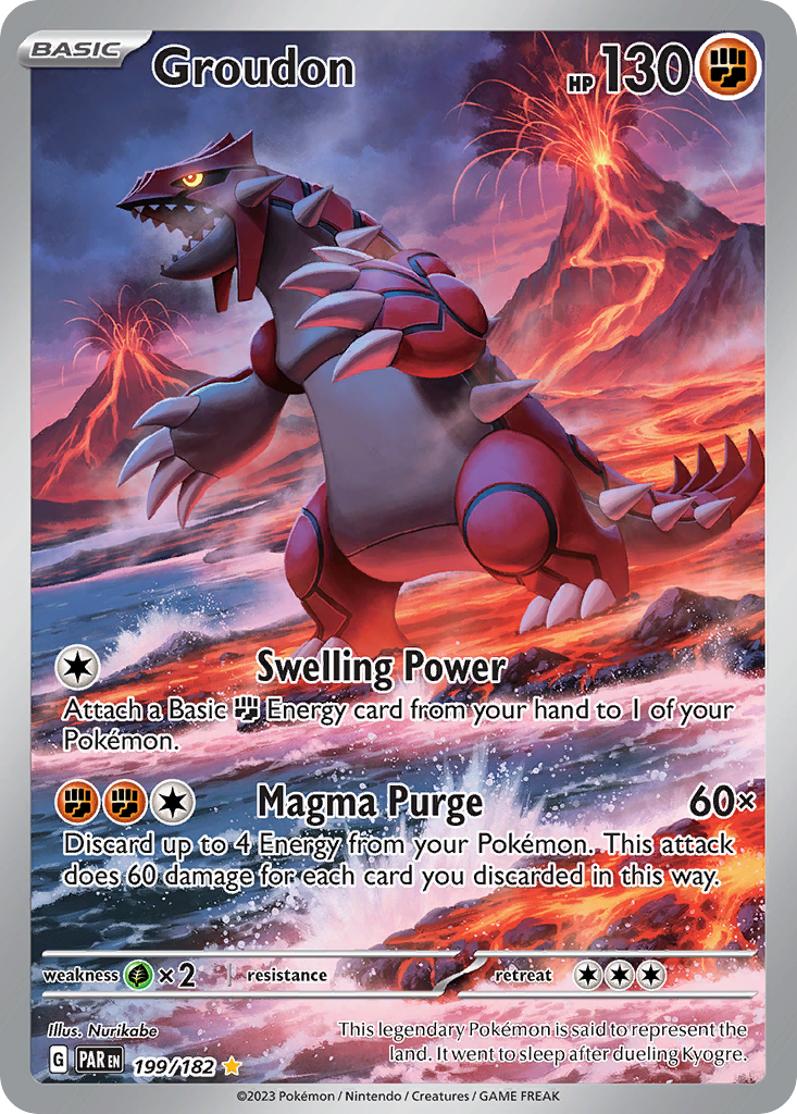 Groudon 199/266 Illustration Rare