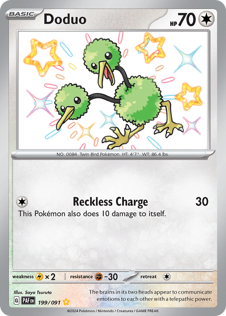 Doduo 199/245 Shiny Rare