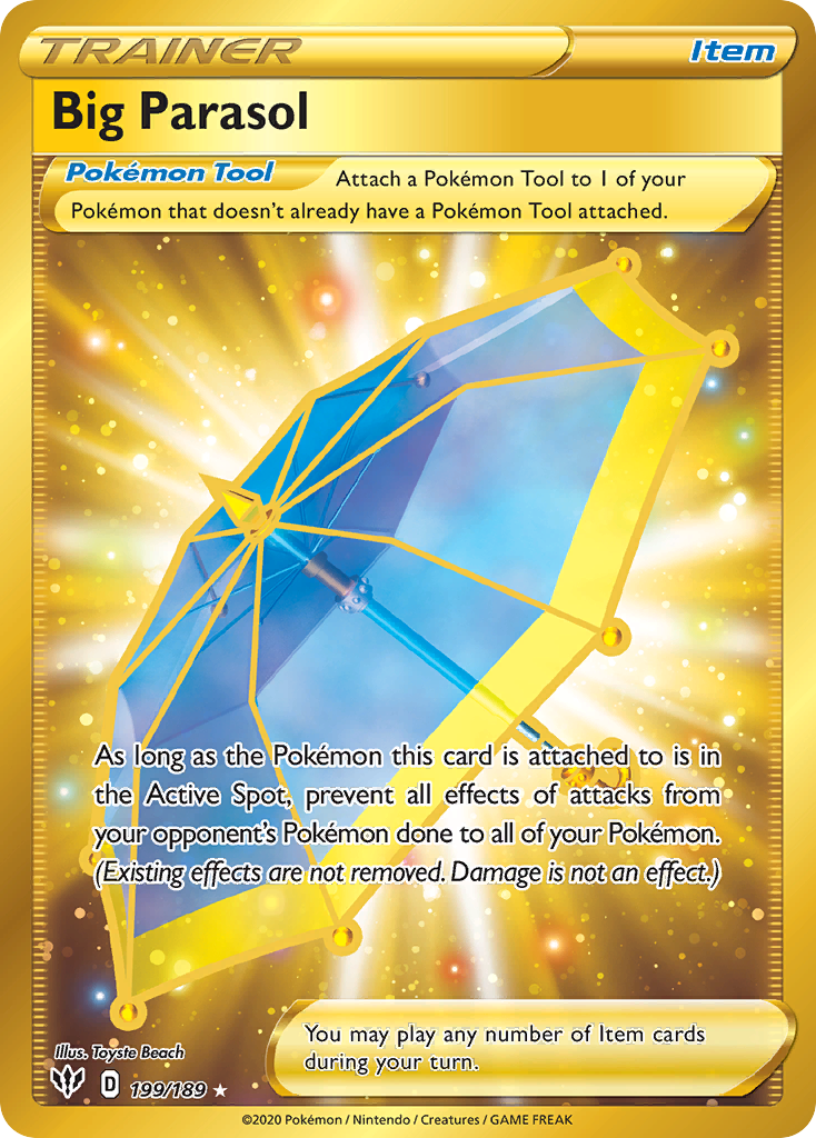 Big Parasol 199/201 Rare Secret