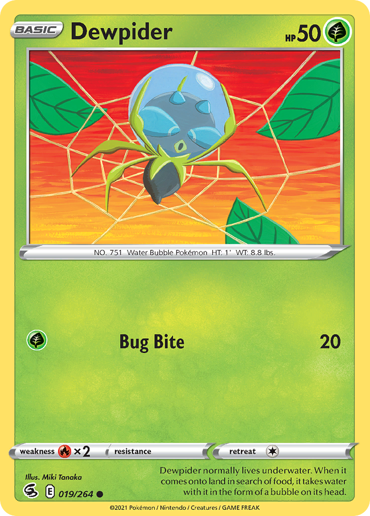 Dewpider 019/284 Common