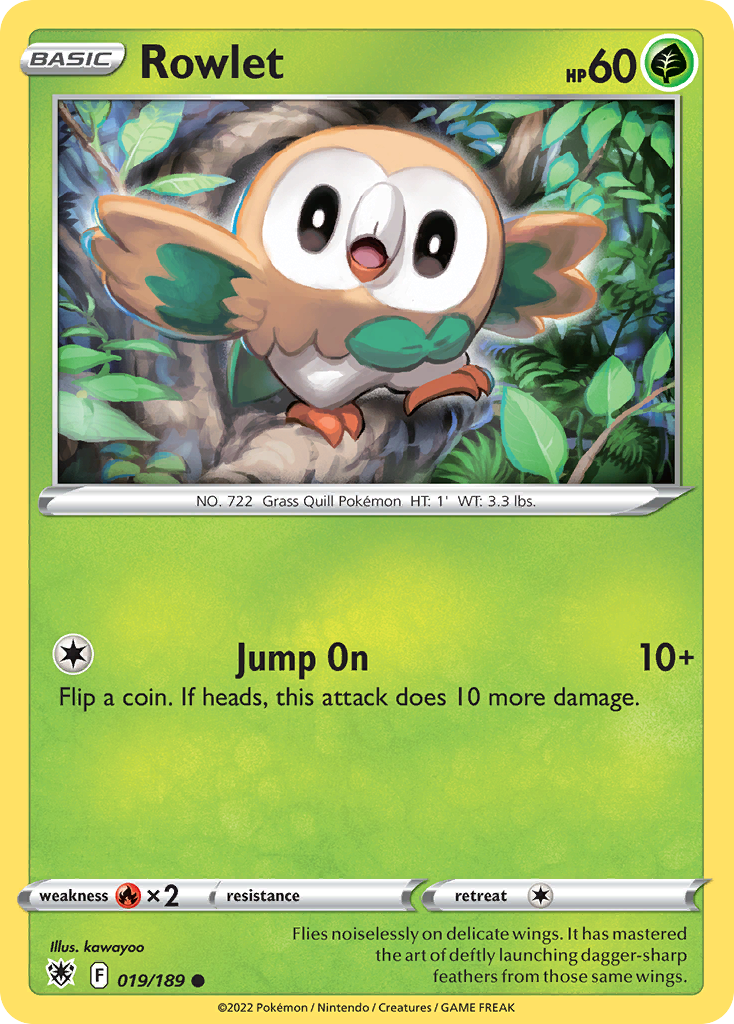 Rowlet 019/216 Common