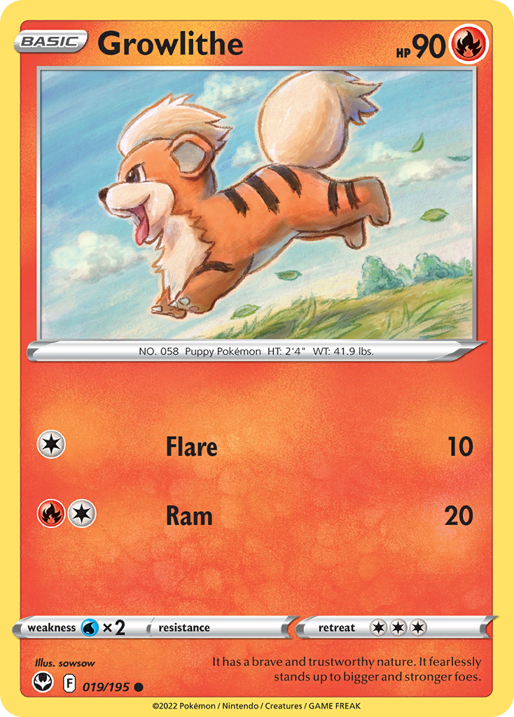 Growlithe 019/215 Common