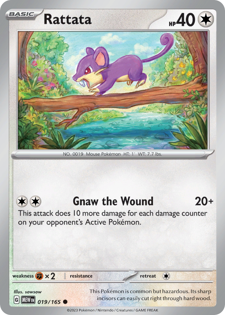 Rattata 019/207 Common