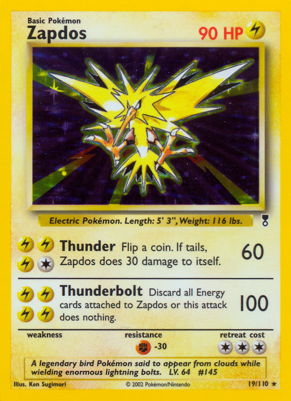 Zapdos 019/110 Rare Holo