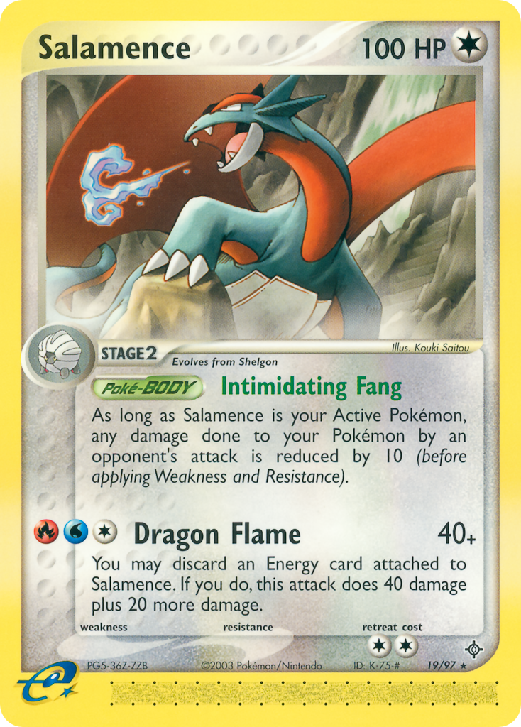 Salamence 019/100 Rare