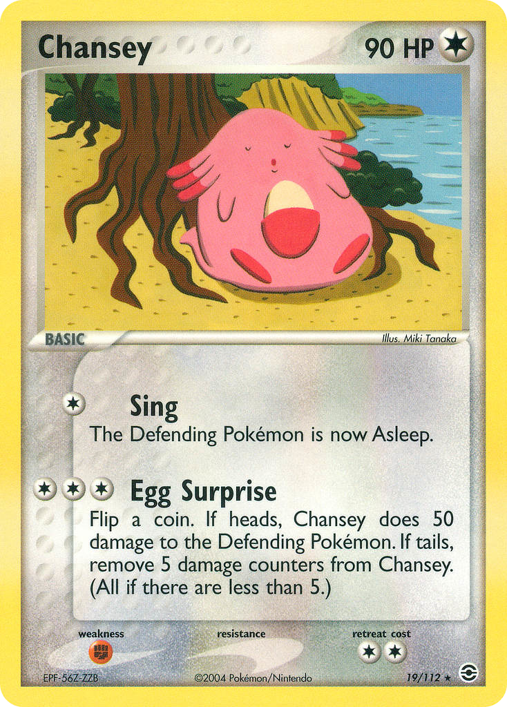 Chansey 019/116 Rare