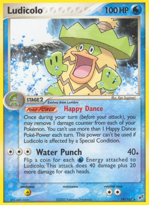 Ludicolo 019/108 Rare