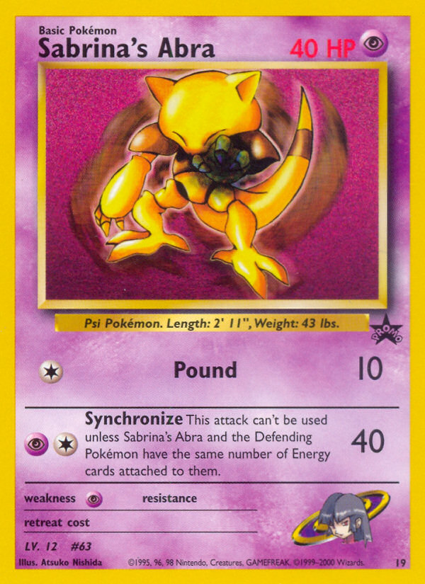 Sabrina's Abra 019/53 Promo