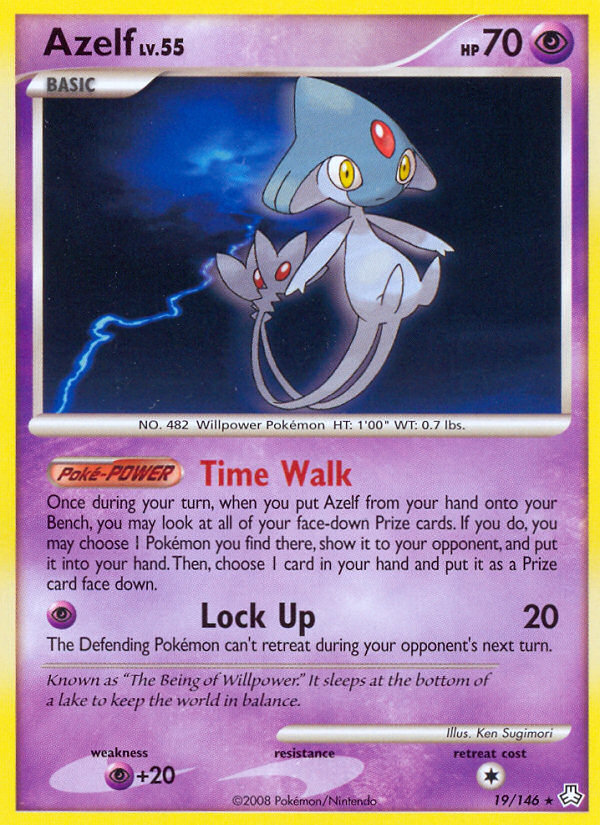 Azelf 019/146 Rare