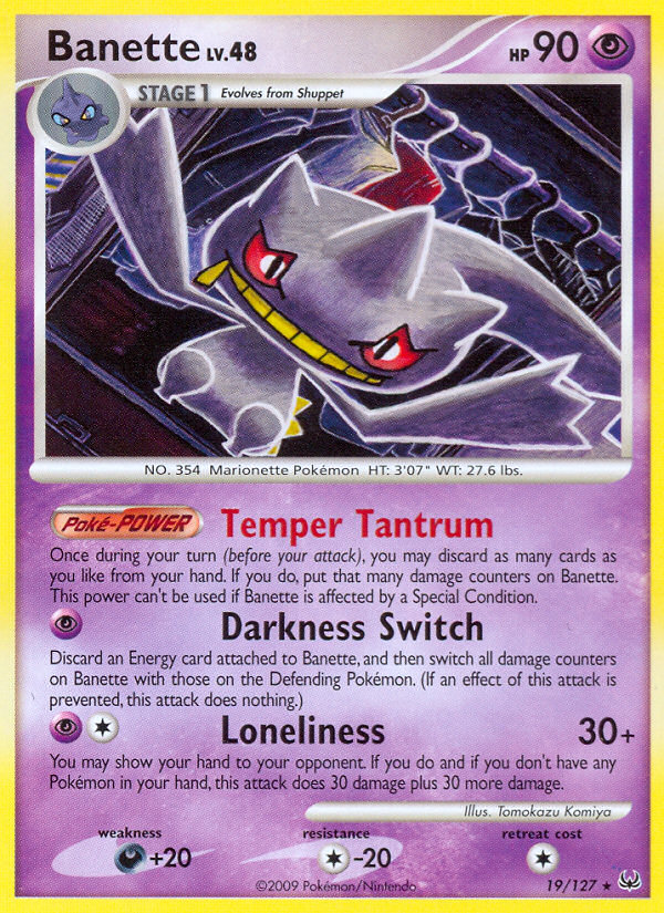 Banette 019/133 Rare
