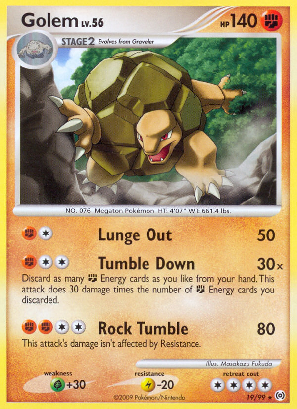 Golem 019/111 Rare