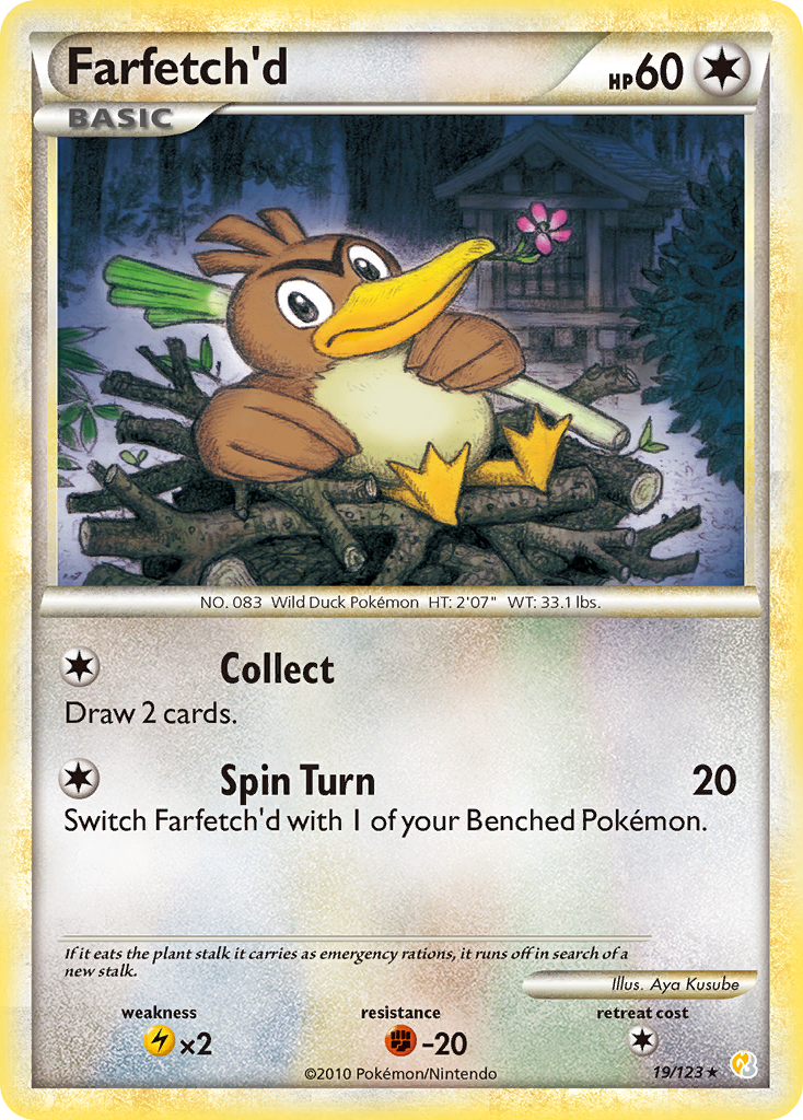 Farfetch'd 019/124 Rare