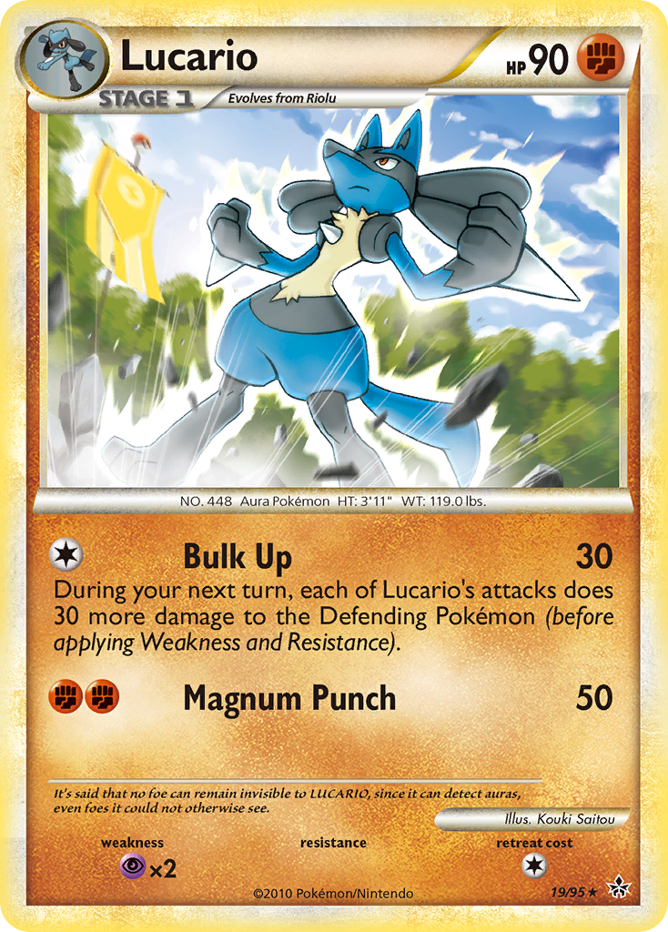 Lucario 019/96 Rare