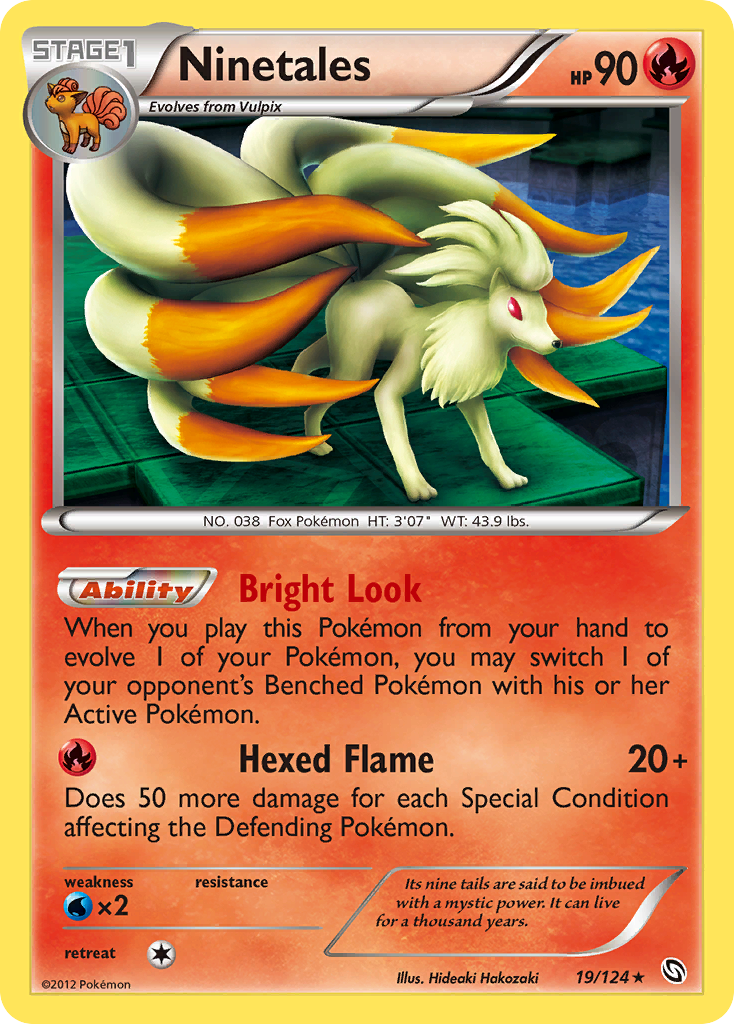 Ninetales 019/128 Rare Holo