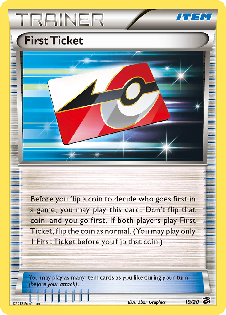 First Ticket 019/21 Unknown