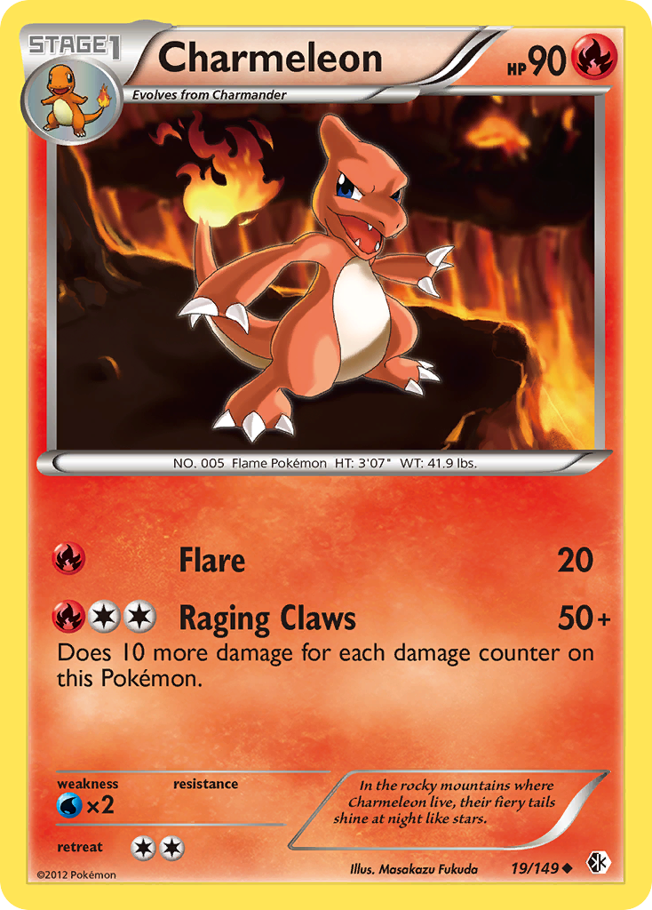 Charmeleon 019/153 Uncommon