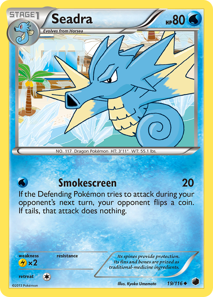Seadra 019/122 Uncommon