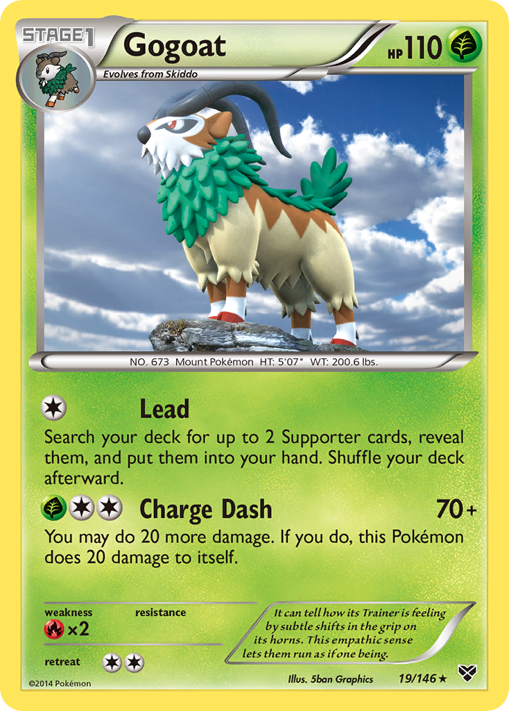 Gogoat 019/146 Rare Holo