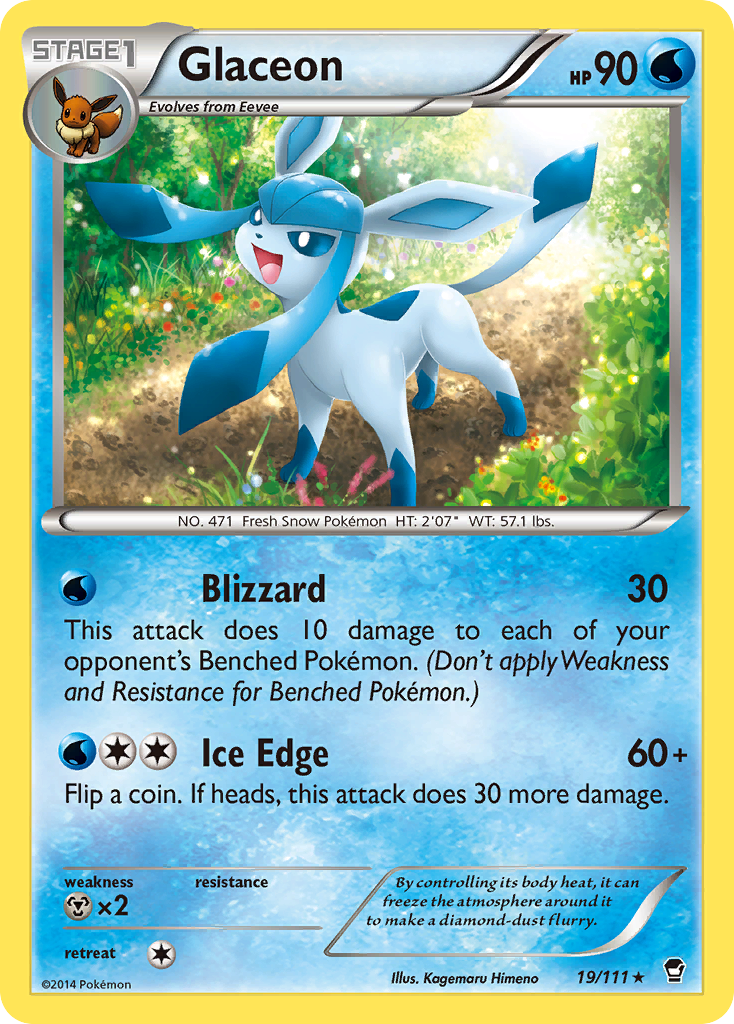 Glaceon 019/114 Rare