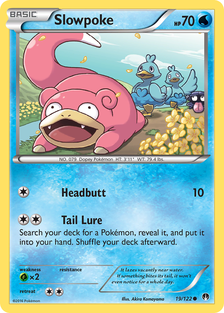 Slowpoke 019/126 Common